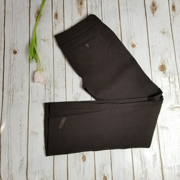 The Limited Brown Ribbed Straight Cut Dress Pant - Picture 7 of 7